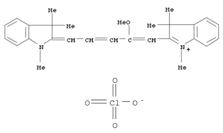2-[(1Z,3E)-2-METHOXY-5-(1,3,3-TRIMETHYL-1,3-DIHYDRO-2H-INDOL-2-YLIDENE)-1,3-PENTADIENYL]-1,3,3-TRIMETHYL-3H-INDOLIUM PERCHLORATE